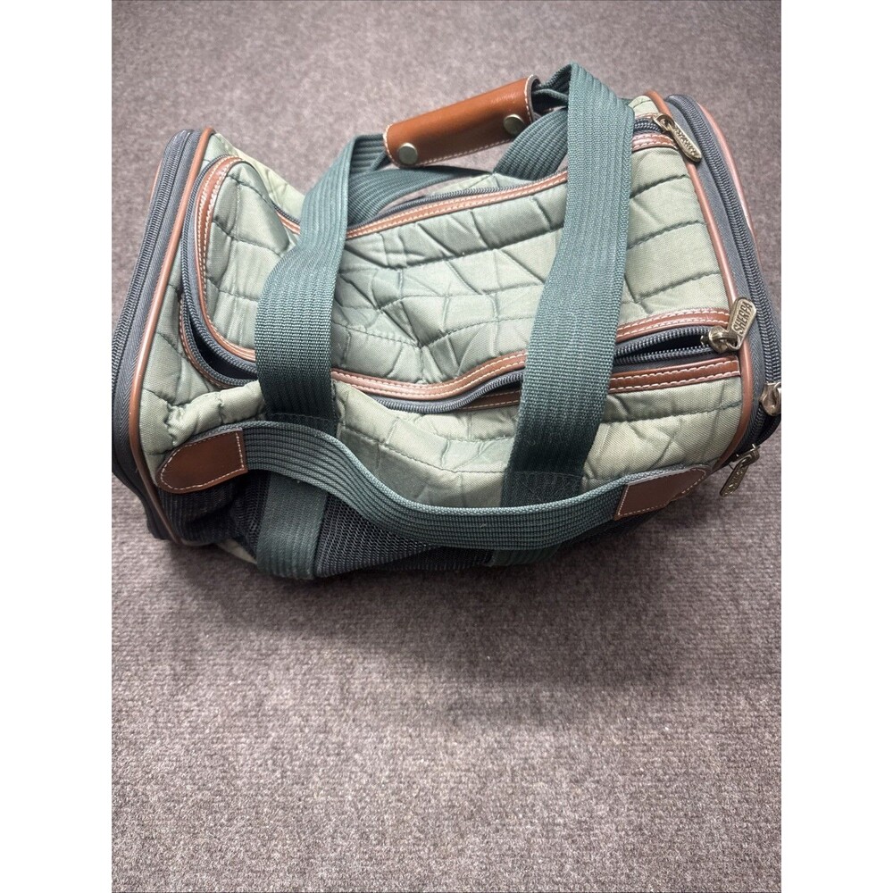 Vintage Original Sherpa's Sharpa  Medium Airline Carrier Cat/ Dog Travel Bag